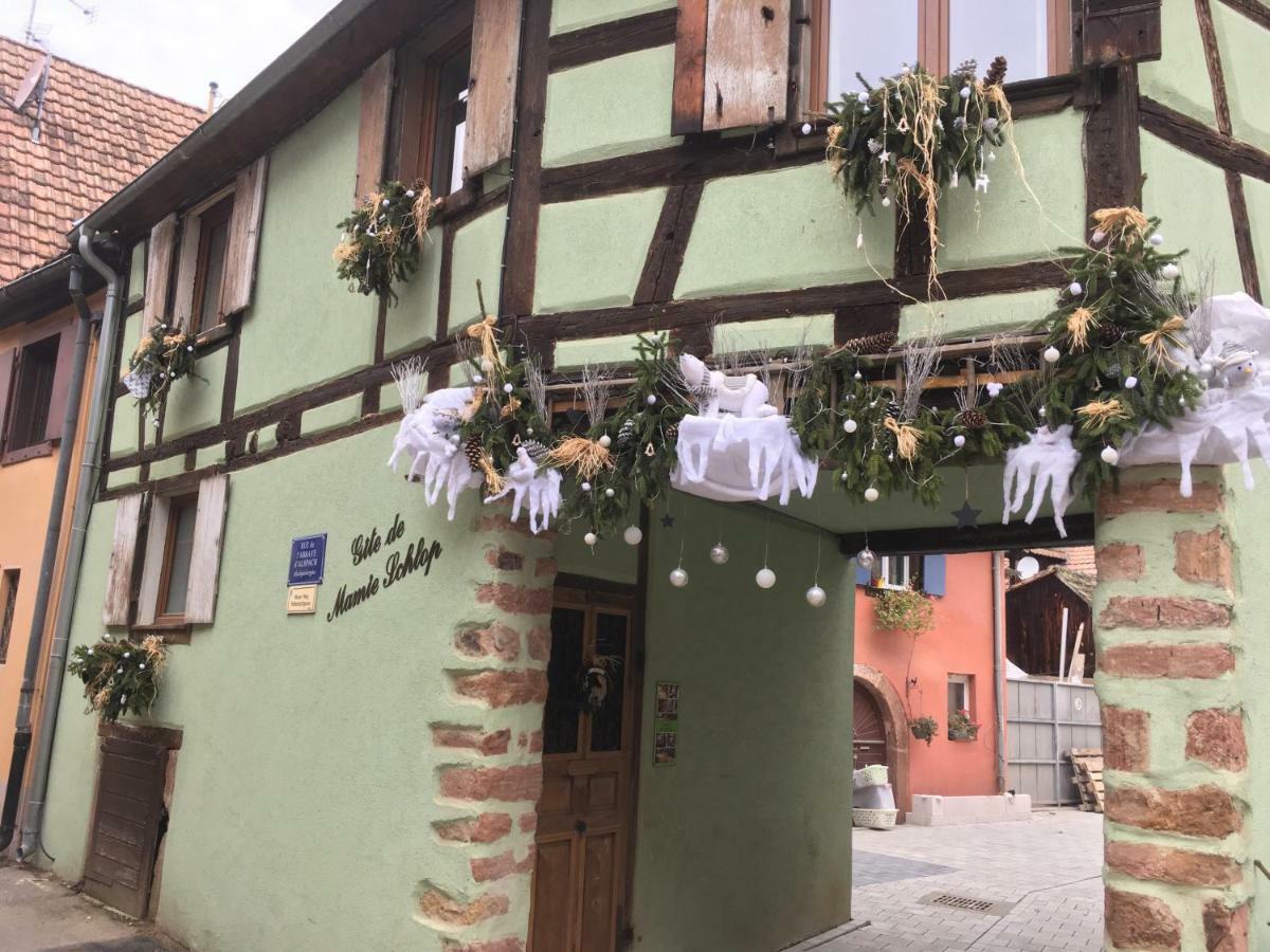 Gite Chez "Mamie Schlop" Kientzheim Dış mekan fotoğraf